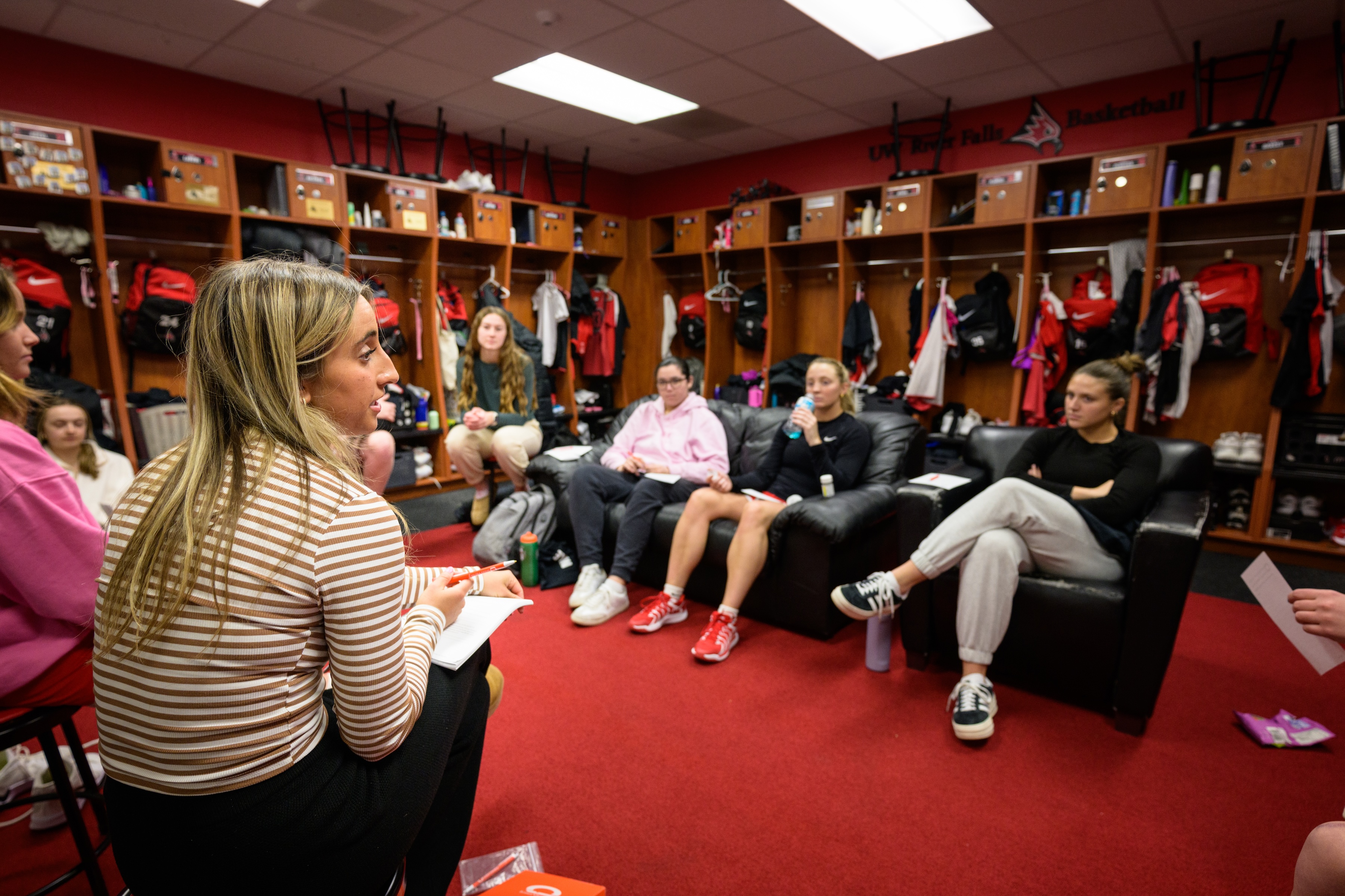 Jaya leading bible study