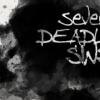 Charcoal drawing reading "Seven Deadly Sins"